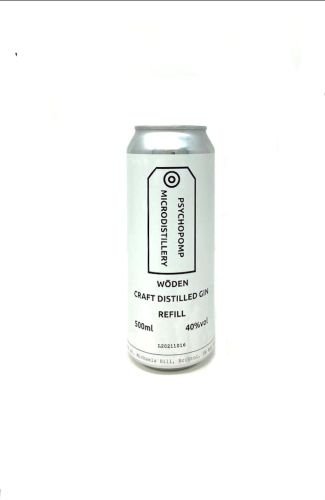 Woden gin refill can